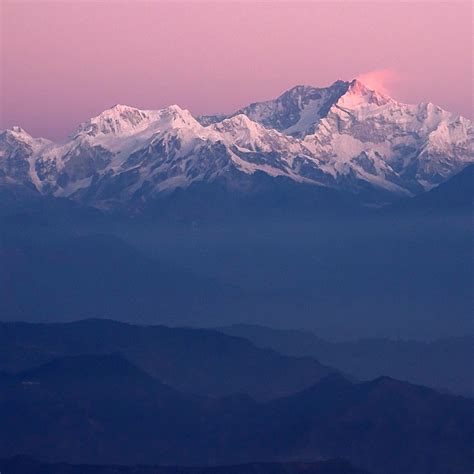 Kangchenjunga Wallpaper 4K, Mountain range, Himalayas