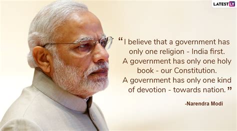 Narendra Modi 69th Birthday Special: 10 Memorable Quotes by the Prime ...