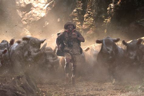 Simulating a Stampede in JUMANJI: WELCOME TO THE JUNGLE - VFX Voice ...