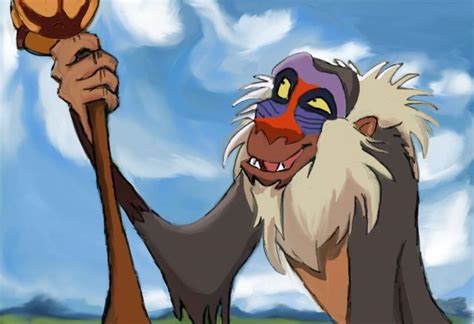 Rafiki- The Lion King by rhobbs94 on DeviantArt