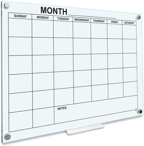 Monthly Whiteboard Calendar | ubicaciondepersonas.cdmx.gob.mx