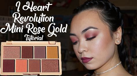 I Heart Makeup Rose Gold Palette Swatches | Makeupview.co