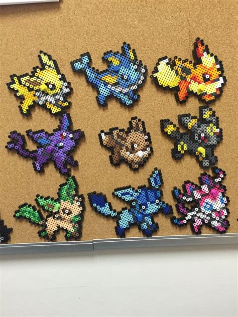 Eevee Pokemon Perler Diy Perler Bead Crafts Pokemon Perler Beads | The ...