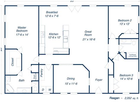 Story House Floor Plans. on 2 story metal building house plans | Farmhouse floor plans, Pole ...