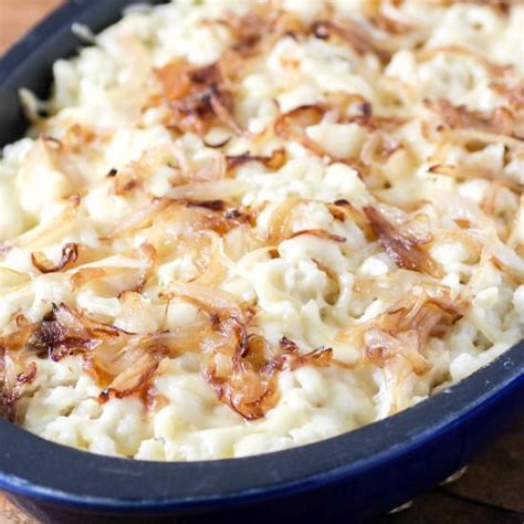 Cheese Spaetzle Recipe (Kaesespaetzle) | RecipeLion.com