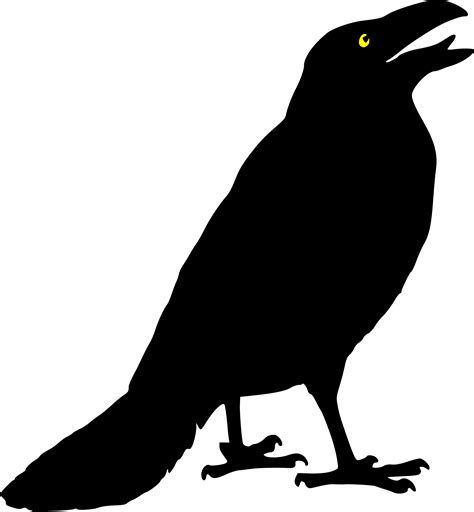 Clipart - Crow