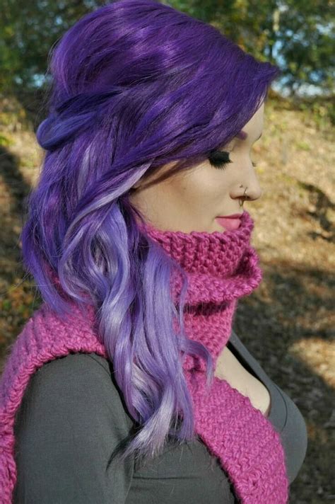 20 Romantic Purple Hairstyles for 2016 - Pretty Designs