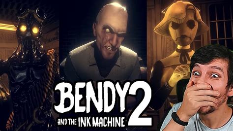 BENDY AND THE INK MACHINE 2 (OFICIAL) - DeGoBooM Reaccionando al ...