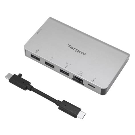 USB-C Ethernet Adapter with 3x USB-A Ports and 1x USB-C Port with 100W ...