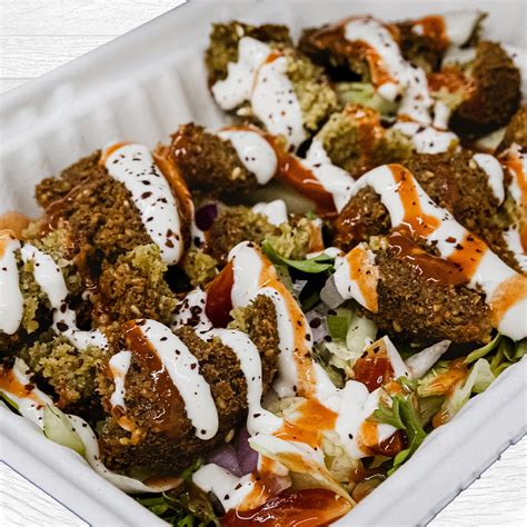 Falafel Salad – Donair – Nebo's Falafel House