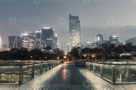 Night city scenery in hangzhou, China 750561 Stock Photo at Vecteezy