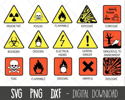 Electrical Safety Symbols Clip Art