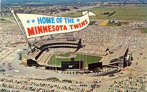 1965 ca. MINN Bloomington HOME OF THE MINNESOTA TWINS Metropolitan ...