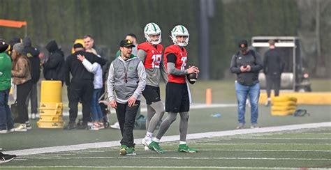 Everything OC Will Stein said after Oregon's fifth spring practice