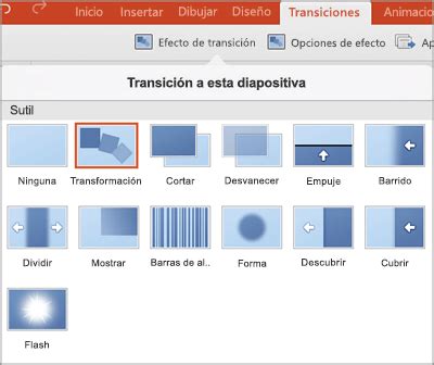 Tipos De Transiciones De Powerpoint - prodesma