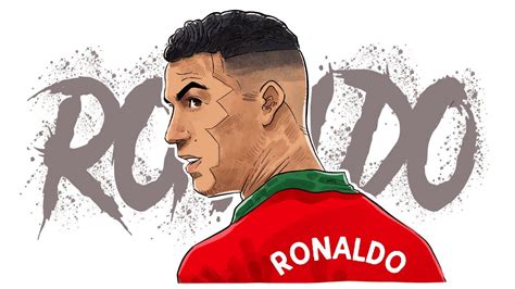 How to draw Realistic Cristiano Ronaldo | drawing tutorial - YouTube