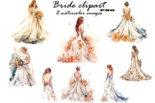 Bride Clipart Graphic by retrowalldecor · Creative Fabrica