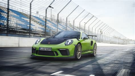 Green coupe, Porsche 911 GT3 RS, sport car, 4k HD wallpaper | Wallpaper ...