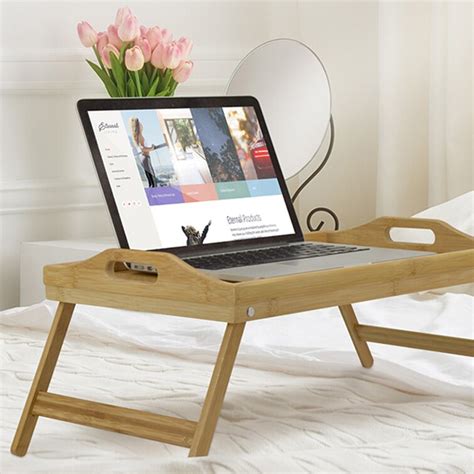 Symple Stuff Standley Bamboo Bed Breakfast Tray & Reviews | Wayfair