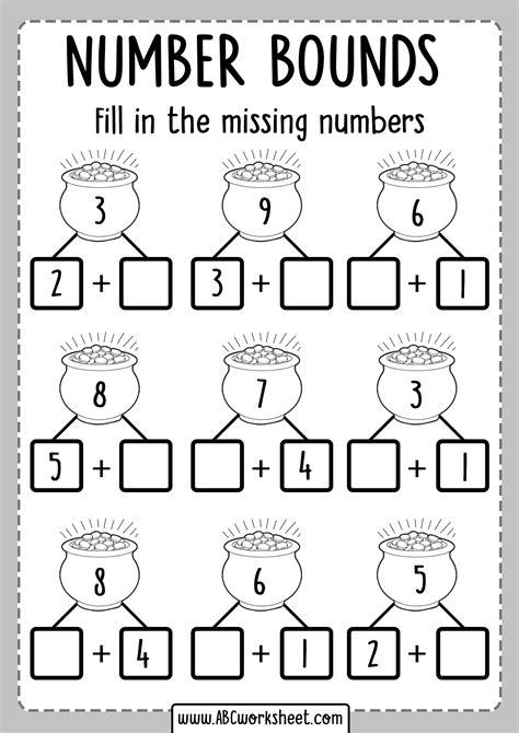 Number Bond Challenge Worksheet Activity Sheet Worksheet | Hot Sex Picture