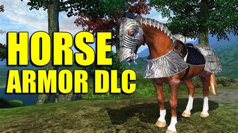 The History of the Horse Armor DLC - YouTube