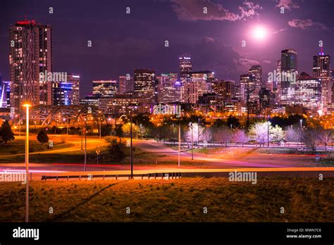 Skyline Downtown Denver High Resolution Stock Photography and Images ...