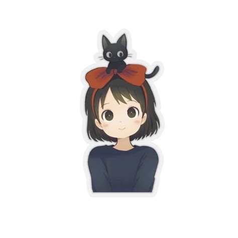 Kiki and Jiji Fanart Stickers - Ghibli Store