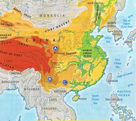 Map Of China 7th Grade | Map of Atlantic Ocean Area