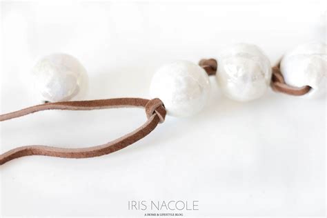 DIY Decor-String of Beads | Iris Nacole