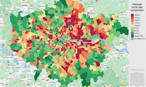 London drugs crime statistics in maps and graphs. December 2024