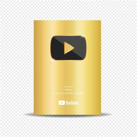 Youtube Play Button Logo Vector