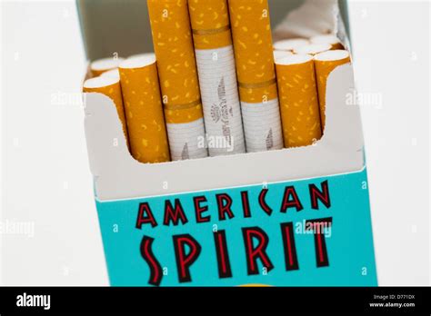 A pack of American Spirit cigarettes Stock Photo: 56088534 - Alamy