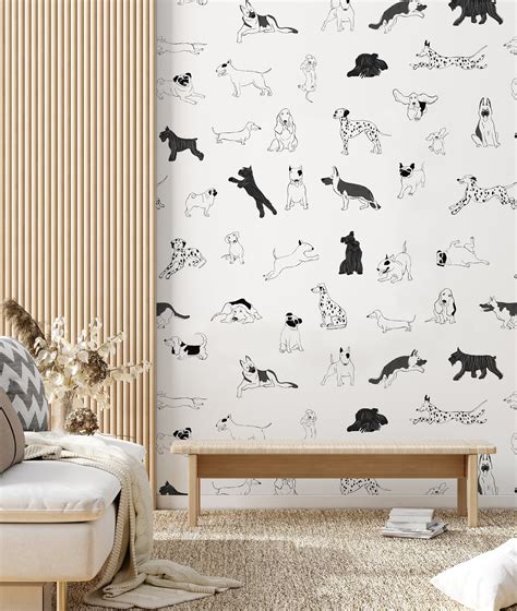 Puppy Love Wallpaper - Etsy