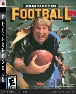 MADDEN 09 PlayStation 3 Box Art Cover by vikings622