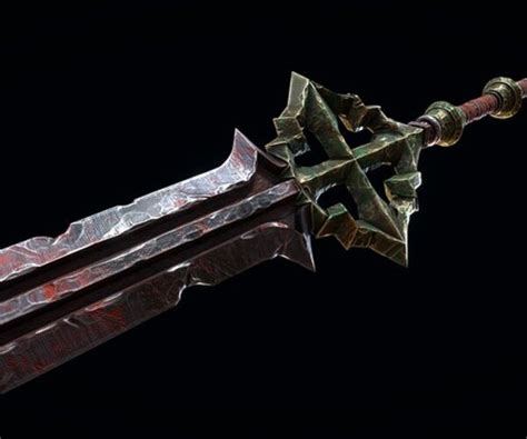 ArtStation - Broken Hero Sword | Game Assets