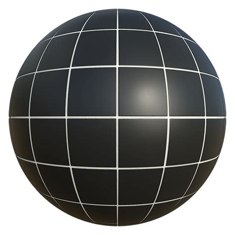 Square Black Ceramic Tiles | Free PBR | TextureCan