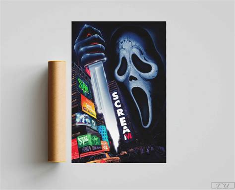 Scream 6 Movie Poster, Movie Poster, Home Decor - Printiment