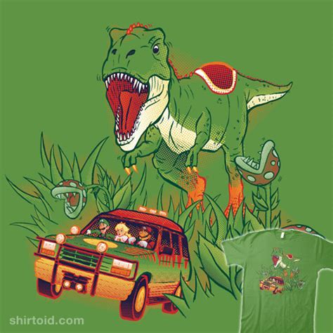 Jurassic Mario - Shirtoid