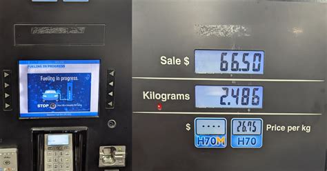 How much is a full tank of hydrogen? - The Mirai Club