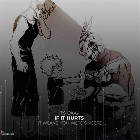 MHA based Anime post Bakugo | Scared quotes, Anime quotes, Logic quotes