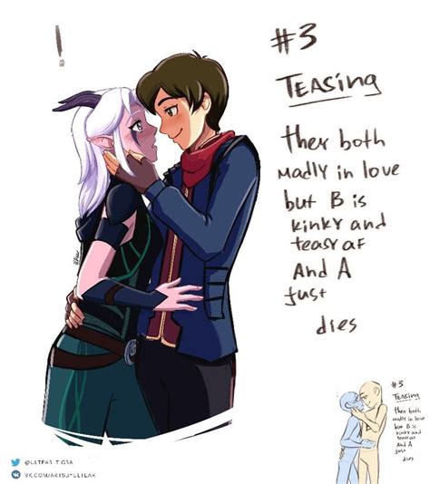 Pin by L on Dragon Prince | Dragon princess, Rayla x callum, Prince art