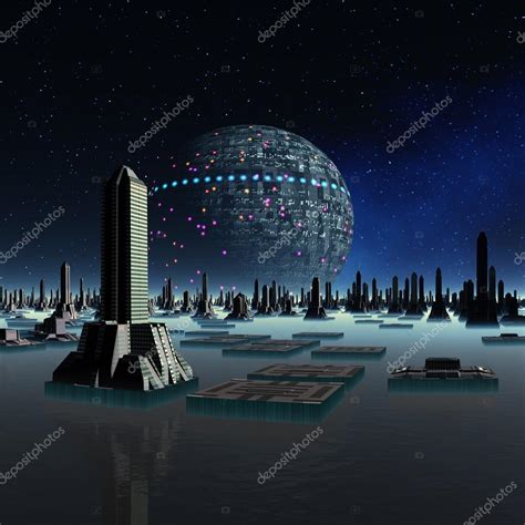 Alien City Concept Art