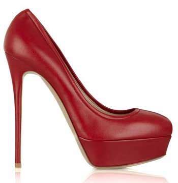 High Heels Platform Red | Fashionate Trends