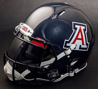 *CUSTOM* ARIZONA WILDCATS NCAA Riddell SPEED Full Size Replica Football ...