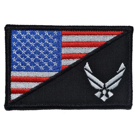 U.S. Air Force Emblem USA Flag - 2.25x3.5 Patch | Tactical Gear Junkie