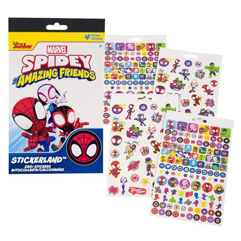 Wholesale 295 Spidey and Friends Stickers