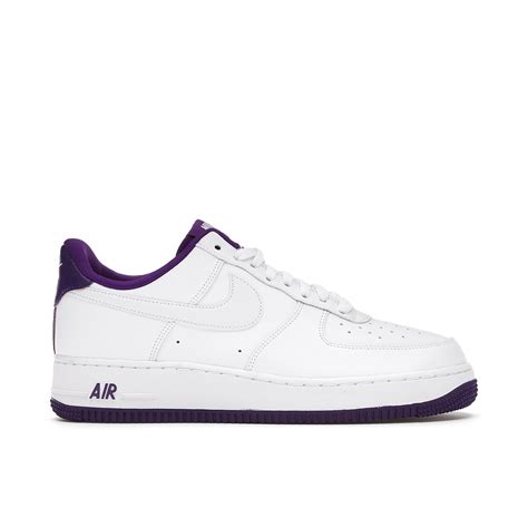 Nike Air Force 1 07 Low White Voltage Purple | CJ1380-100 | Laced