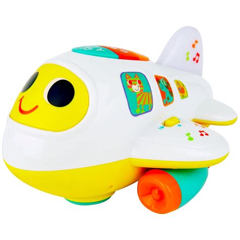 CifToys Baby Toys Electronic Airplane Toys with Lights & Music I Boys and Girls 1 2 3 4 5 Year ...