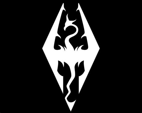 Skyrim symbol | Skyrim, Elder scrolls, Skyrim dragon