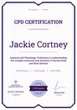 Universal and professional CPD certificate template